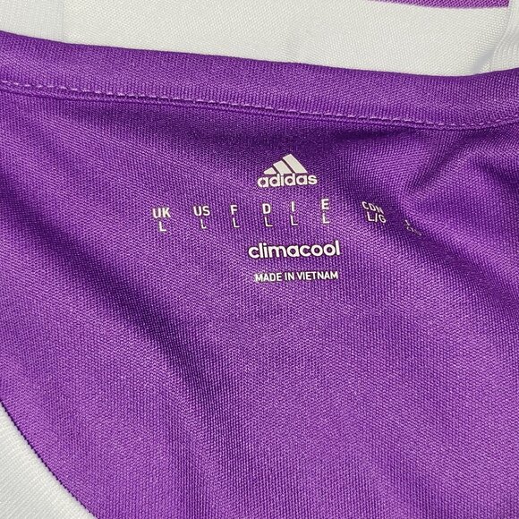 Cristiano Ronaldo Real Madrid 2016 2017 Purple Away Long Sleeve Soccer Jersey L - Picture 6 of 9